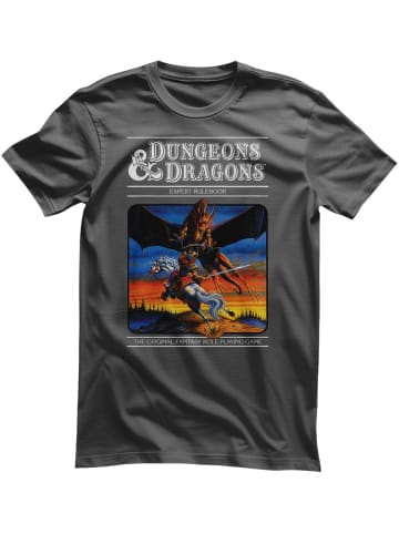 Dungeons And Dragons T-Shirt "Dungeons & Dragons - Expert Rulebook T-Shirt" in Grau