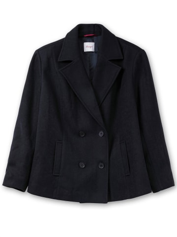sheego Kurzjacke in tiefblau