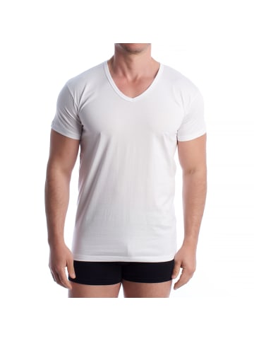 Q-en Unterhemd in White