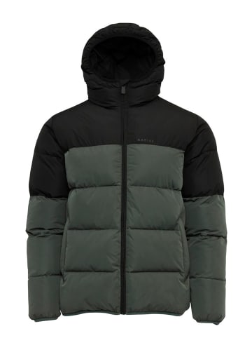 MAZINE Winterjacke Driftwood in black/bottle