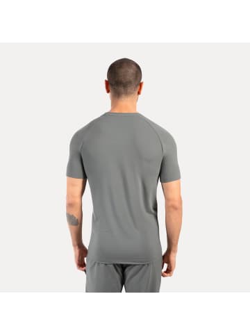 SMILODOX T-Shirt Delian in Grau