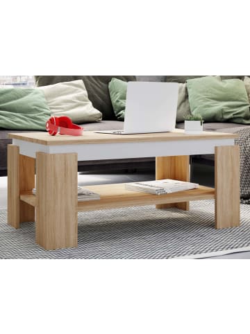 ebuy24 Couchtisch Rolas 2 Eiche 90 x 53 cm