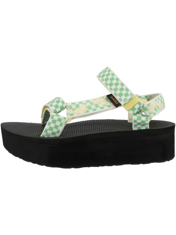 Teva Sandale Flatform Universal in gruen