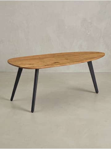 KADIMA DESIGN Couchtisch Akazie Massivholz 110 x 45 x 60 cm Wohnzimmertisch