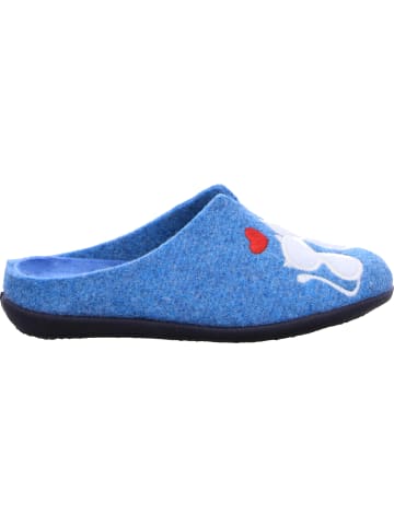 Neles Pantoffel in blau