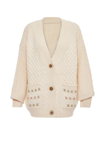 caneva Strickjacke in Beige