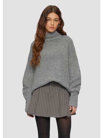 QS Strickpullover langarm in Grau