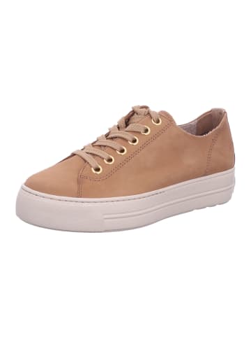 Paul Green Schnürschuhe in Mittelbraun