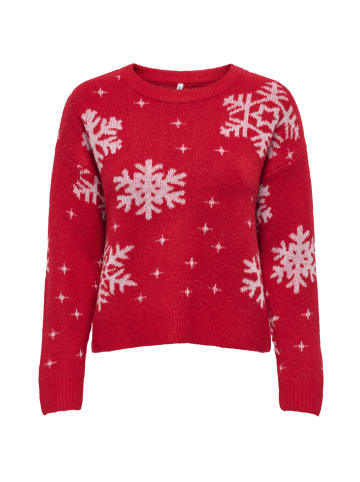 ONLY Pullover 'Xmas Rolfa' in rot