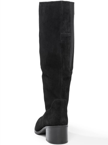 sheego Weitschaftstiefel in schwarz