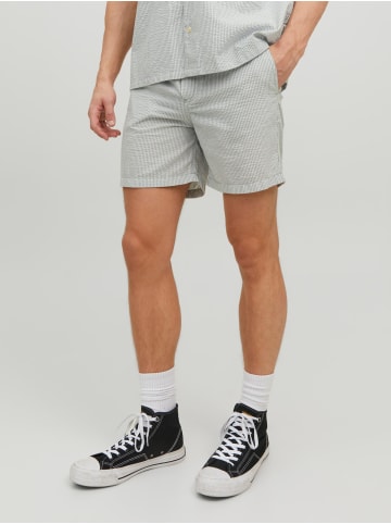 Jack & Jones Chino Shorts Kurze Bermuda Krepp Hose JPSTJEFF in Hellgrau