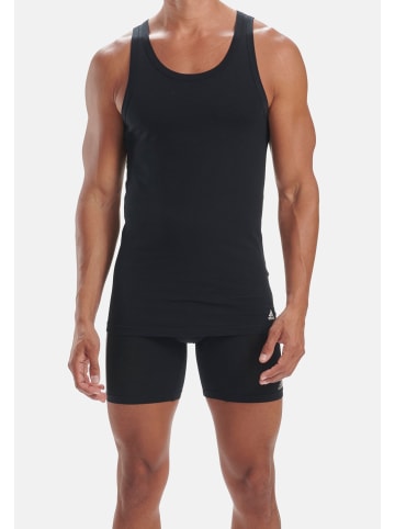 adidas Tanktop 2er Pack in schwarz