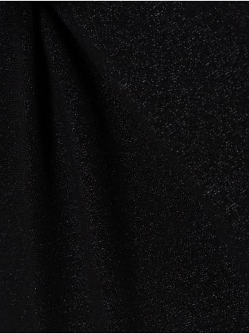 Marie Lund Langarmshirt mit Rundhalsausschnitt in schwarz