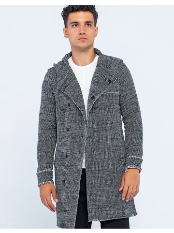 Ron Tomson Strickjacke in SCHWARZ/ WEISS