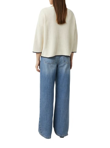 comma Pullover in ecru - 0001