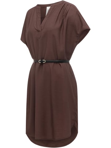 ragwear Sommerkleid Klarisa in Dark Choco