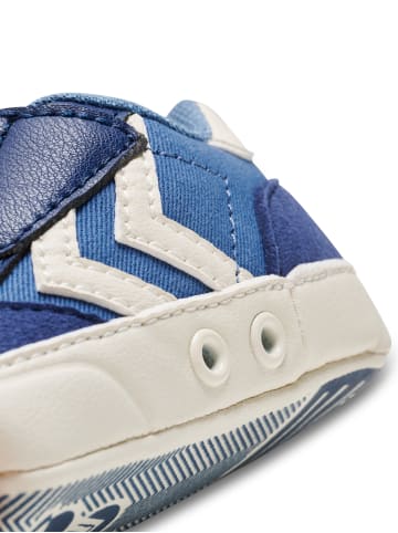 Hummel Sneaker Low Stadil Low Crib Infant in BLUE HORIZON