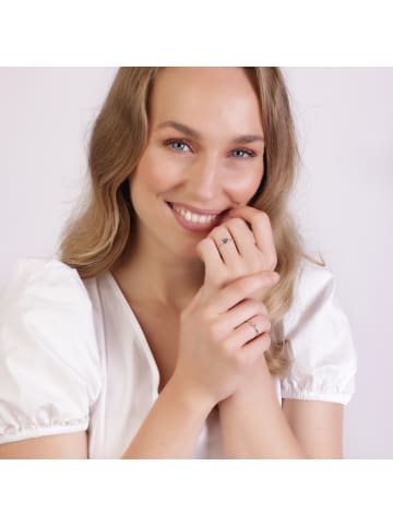 Lucardi 925 Silber Ring  Herz