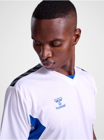 Hummel T-Shirt Hmlauthentic Herren in WHITE/TRUE BLUE