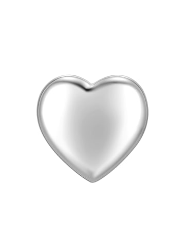 Glanzstücke München Piercing Herz aus Sterling Silber in silber