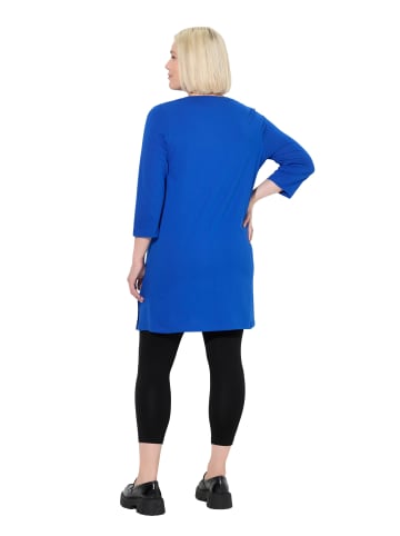 Ulla Popken Longshirt in royalblau