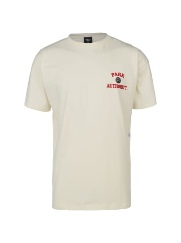 K1X T-Shirt PA Tipoff in weiß / rot