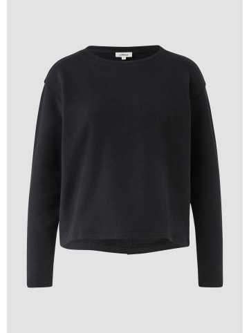s.Oliver Sweatshirt in 9999_schwarz