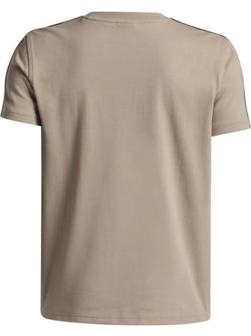 Under Armour Sportshirt "Icon Taped T-Shirt" in Braun