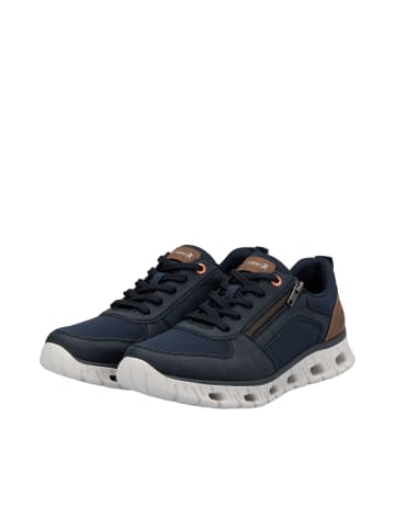 rieker Schnürschuhe in nero/schwarz
