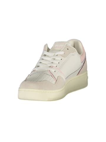 Tommy Hilfiger Weiße Polyurethan-Sneaker