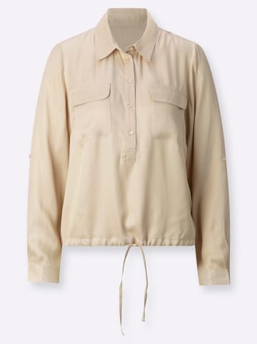 WITT WEIDEN Langarm-Bluse in sand