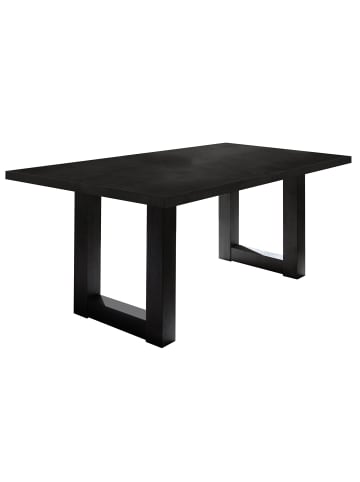 58 aufm Kessel ESSZIMMERTISCH Eila 8 140 x 90 x 75 Esstisch Schwarzstahl