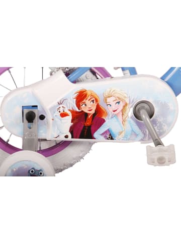 Volare Kinderfahrrad  Disney Frozen 2 12 Zoll, ohne Rücktrittbremse in blau