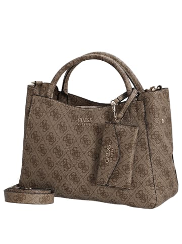 Guess Brenton - Shopper 27 cm (latte logo) in latte logo