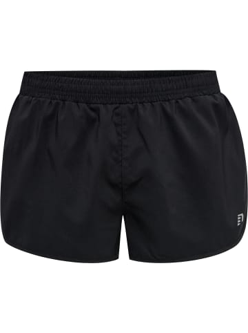 Newline Shorts Men Core Split Shorts in BLACK