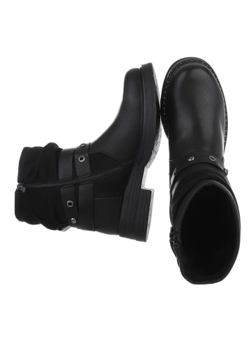 Ital-Design Stiefelette in Schwarz