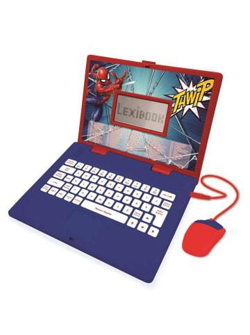 Lexibook Spider-Man Bilingualer pädagogischer Laptop Deutsch/Englisch 5 Jahre