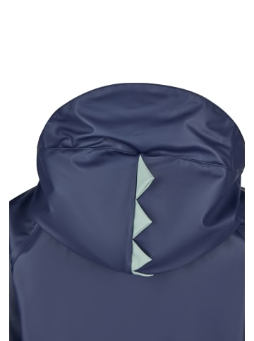 Sterntaler Regenjacke gefüttert Zacken in marineblau