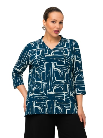 Ulla Popken Shirt in mittelblau