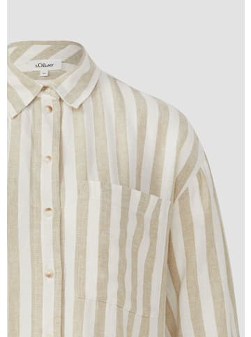 s.Oliver Bluse langarm in Braun