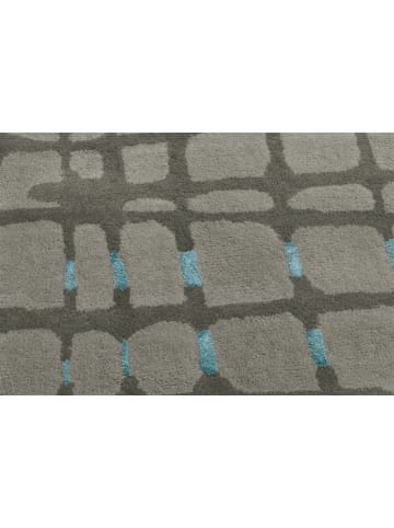 Arte Espina Kurzflor Teppich Satin 806 in grau - mint - rechteckig
