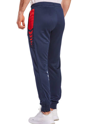 erima Herren Six Wings Trainingshose in new navy/rot