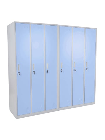 MCW Schließfach T829, Blau