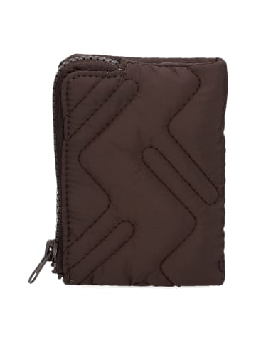 Zwei Cleo Geldbörse 13 cm brown
