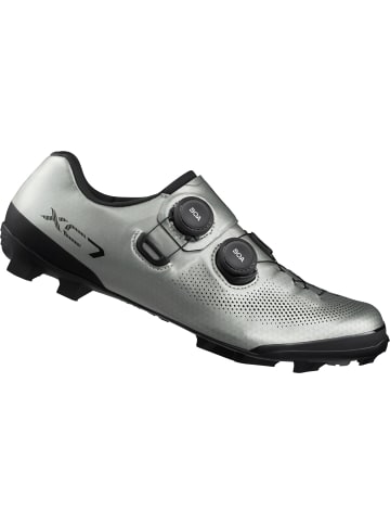 SHIMANO MTB- Fahrradschuhe XC703 wide in silber