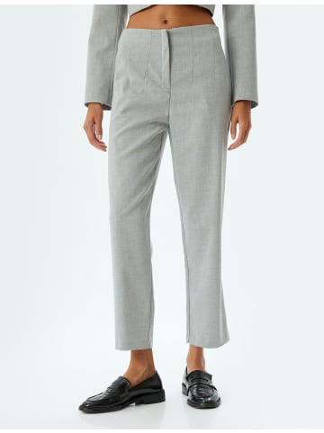 KOTON Hose in Grau Melange