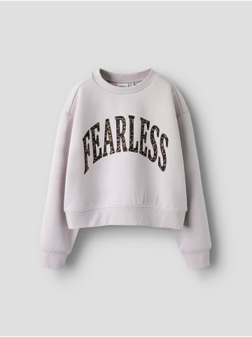 name it Sweatshirt in Lilac Marble