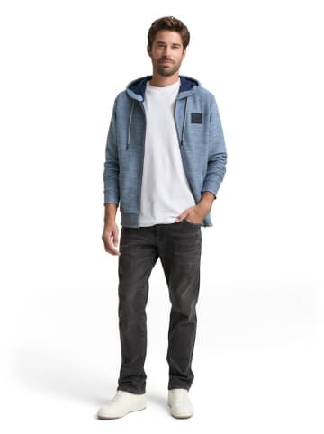 Tom Tailor Sweatshirt in denim blue structured melange
