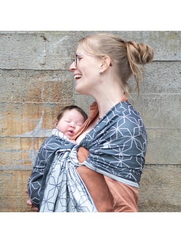 Hoppediz Babytragetuch Ring-Sling kbA in Malmö denim