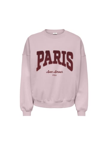 JDY Sweatshirt in chalk pink